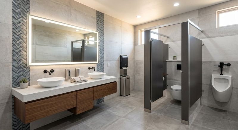 Office Bathroom Renovation in Arvada, CO
