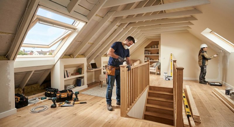 Attic Apartment Construction in Alpharetta, GA
