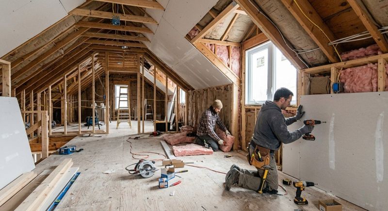 Attic Renovation in Conroe, TX