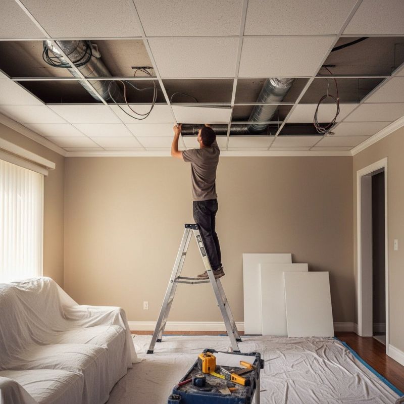 Ceiling Panel Repair in Longmont, CO