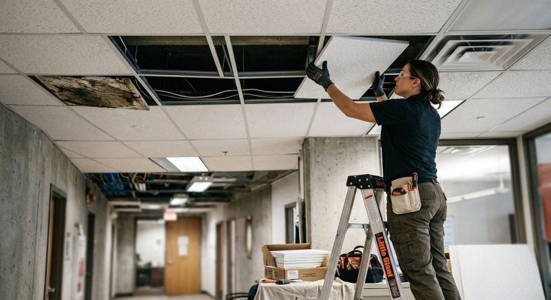 Drop Ceiling Repair in Longmont, CO