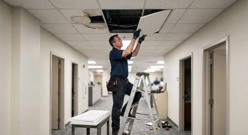 Grid Ceiling Repair in Longmont, CO