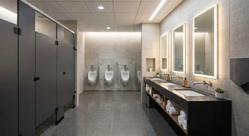 Office Restroom Renovation in Arvada, CO