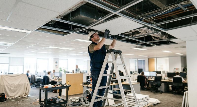 Suspended Ceiling Repair in Arvada, CO