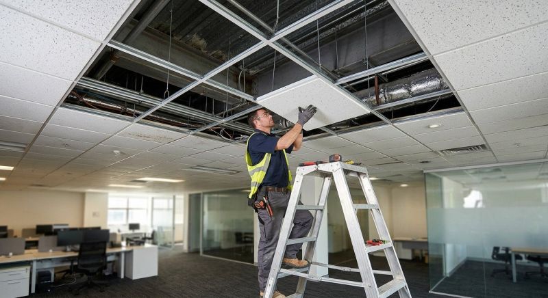 Suspended Ceiling Repair in Boulder, CO