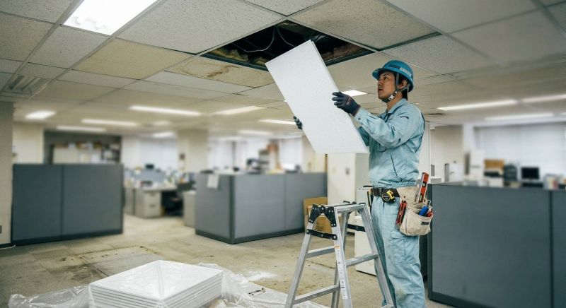 Suspended Ceiling Repair in Boulder, CO